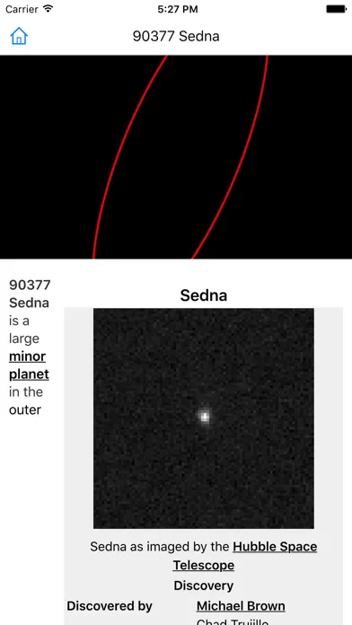 Capturas de tela do CHI Encyclopedia of the Solar System
