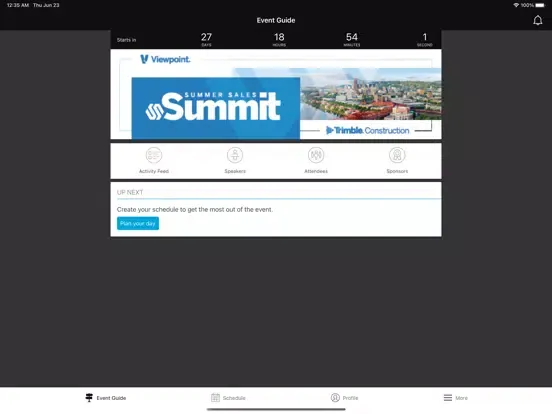 Trimble Viewpoint Events iPad  Ekran Görüntüleri