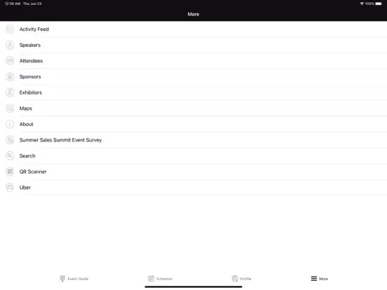 Trimble Viewpoint Events iPad  Ekran Görüntüleri