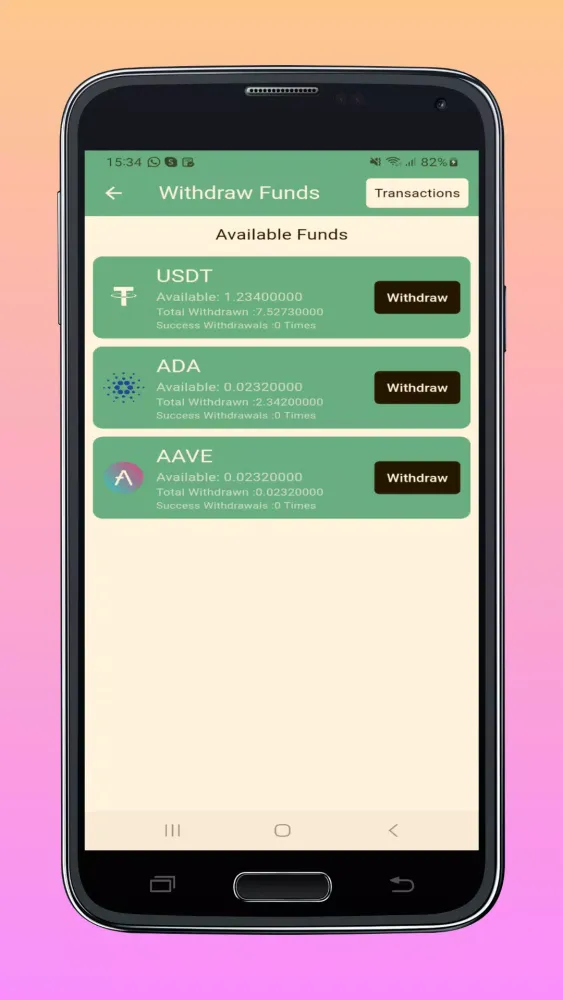 Angel Multicoin Faucet Screenshots