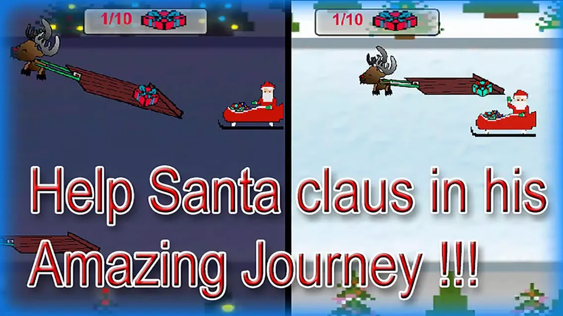 Santa Claus Christmas Gift Joyride (an xmas sleigh game)应用截图