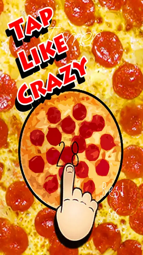 Capturas de pantalla de Pizza Rampage Clicker : A Finger Food Tap Run Game