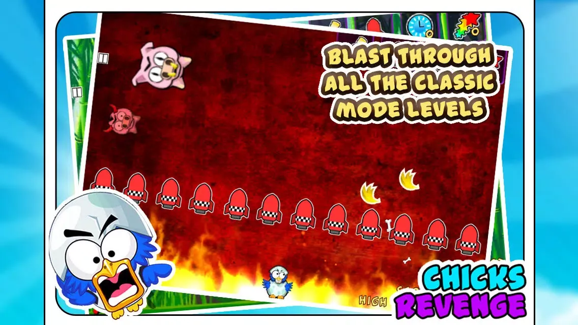 Capturas de pantalla de Chicks Revenge : Tiny Pig Killer Game