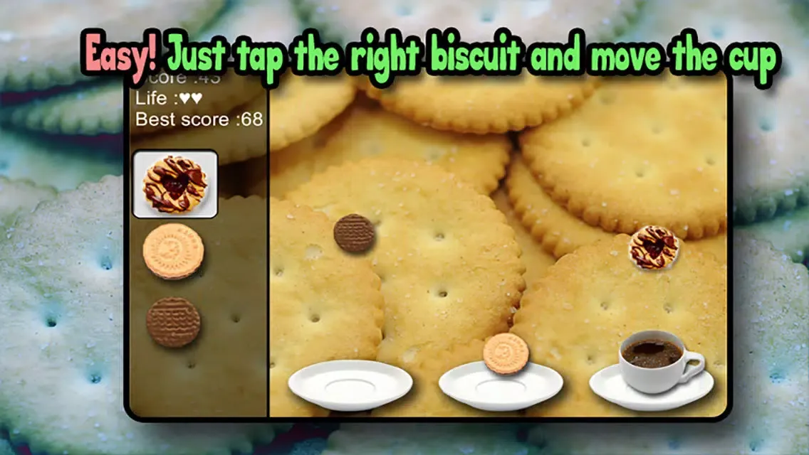 Ảnh chụp màn hình của BISCUIT MAKER : Dunkin Factory (a food tap game)