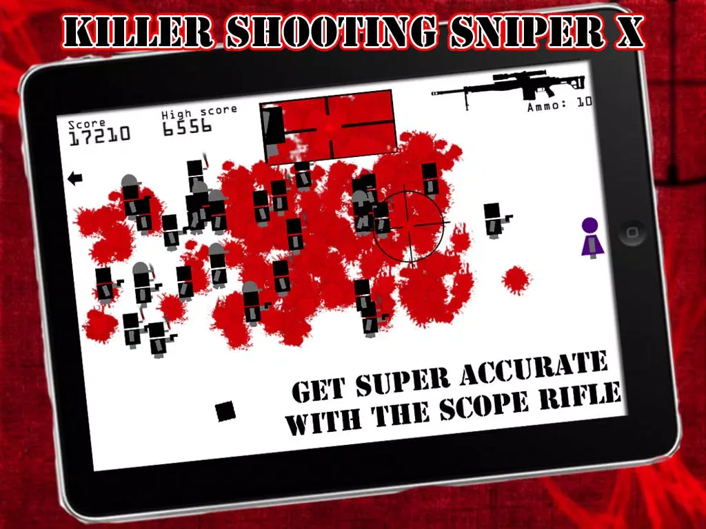 Скриншоты Killer Shooting Sniper X - HD game version iPad 