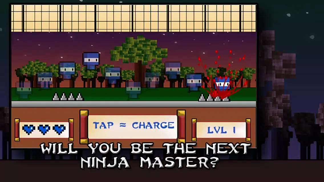 Скриншоты NINZ : Tiny Ninja Kill - hardest survival game ever