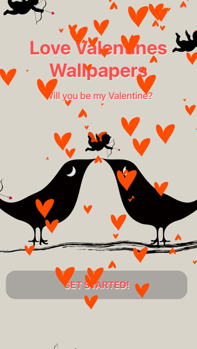 Ảnh chụp màn hình của Love Valentines Wallpapers