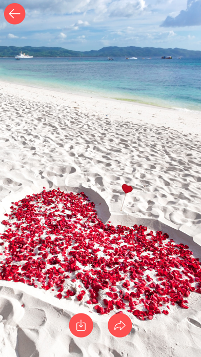 Ảnh chụp màn hình của Love Valentines Wallpapers