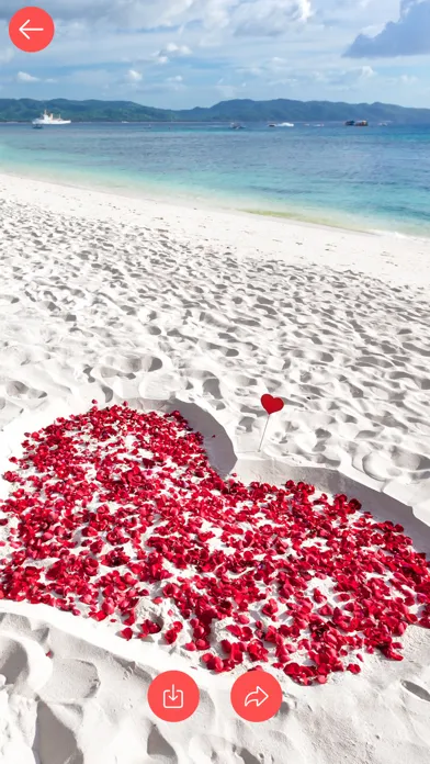 Ảnh chụp màn hình của Love Valentines Wallpapers