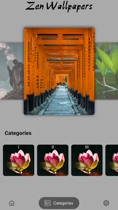 Tangkapan layar Zen Wallpapers 2024