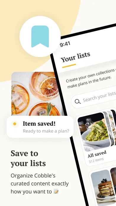 Capturas de pantalla de Cobble: Fast & Easy Plans