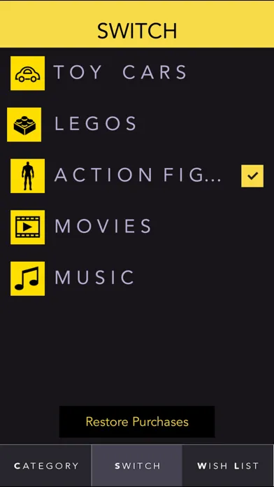 Tangkapan skrin SnapCollect - Movies Collecting Manager
