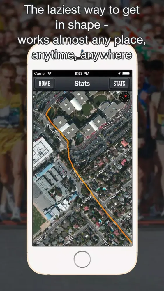 Tangkapan layar Run Tracker GPS Running, Jogging Distance Tracking