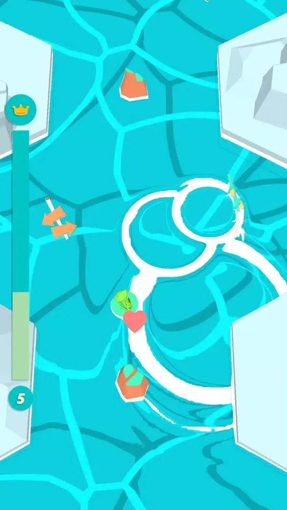 ภาพหน้าจอของ River Slide