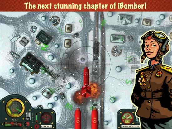 Captures d'écran de iBomber Winter Warfare iPad 