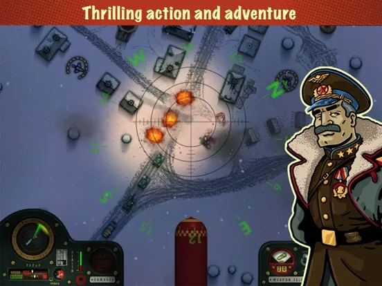 Captures d'écran de iBomber Winter Warfare iPad 