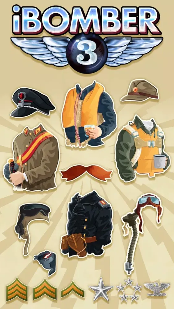 Capturas de tela do iBomber Stickers