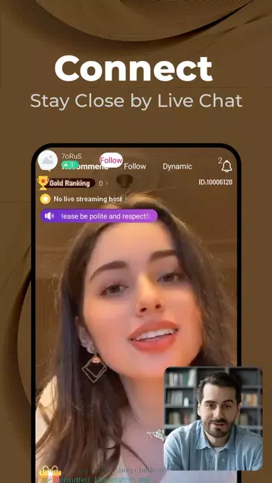 Cobra Live: Video Stream, Chat Screenshots
