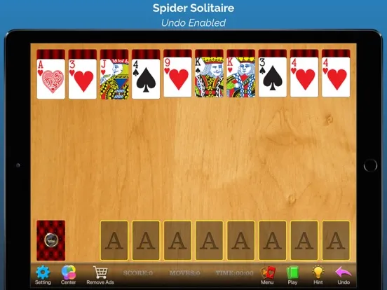 Zrzuty ekranu Solitaire Card Games 4 in 1 HD iPad 