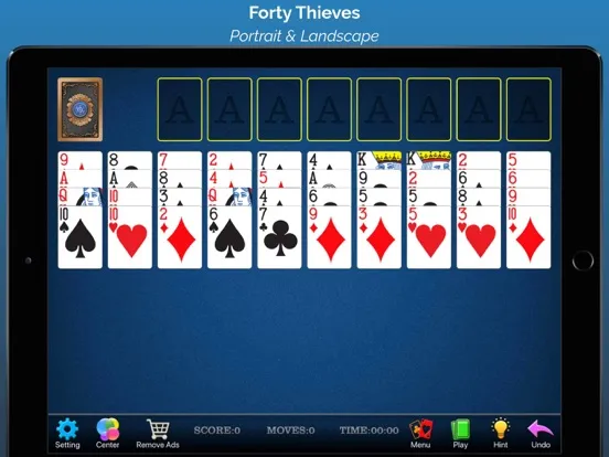 Zrzuty ekranu Solitaire Card Games 4 in 1 HD iPad 