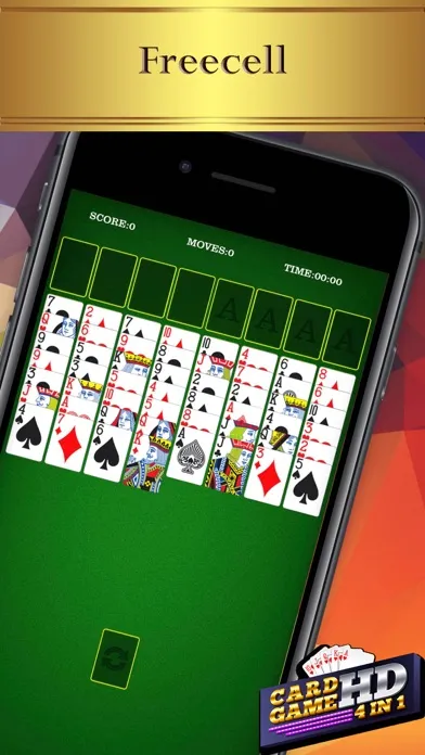 Zrzuty ekranu Solitaire Card Games 4 in 1 HD