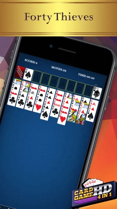 Zrzuty ekranu Solitaire Card Games 4 in 1 HD