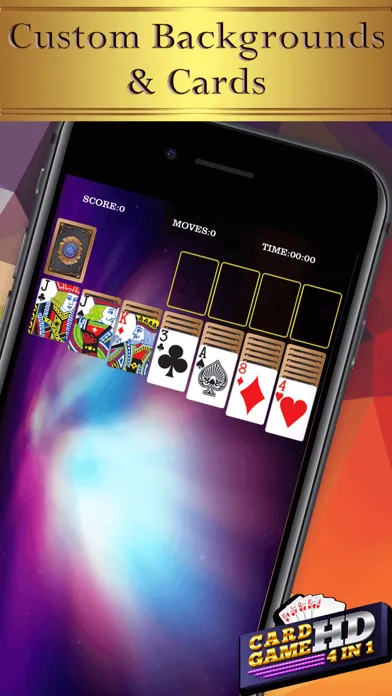 Zrzuty ekranu Solitaire Card Games 4 in 1 HD