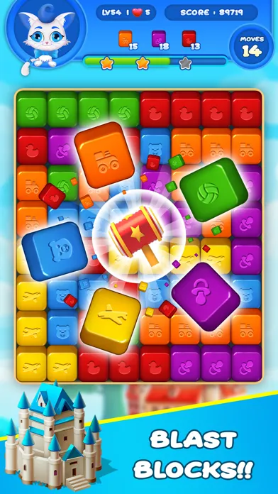 Pop Cubes : Match 2 & Blast スクリーンショット