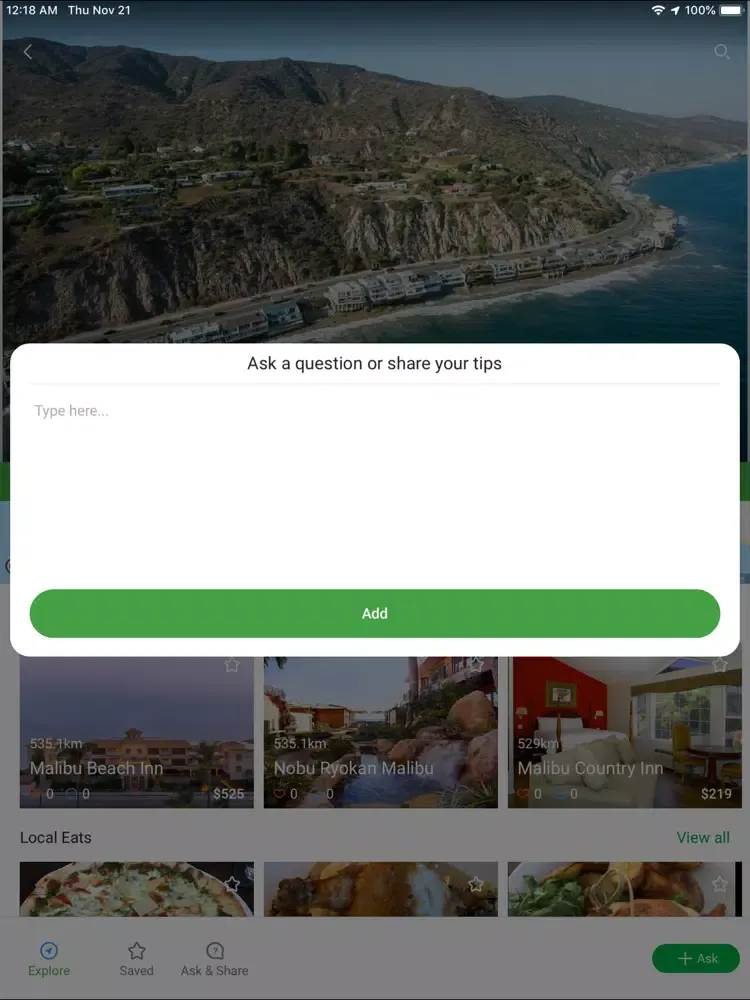 Zrzuty ekranu Malibu Beach iPad 