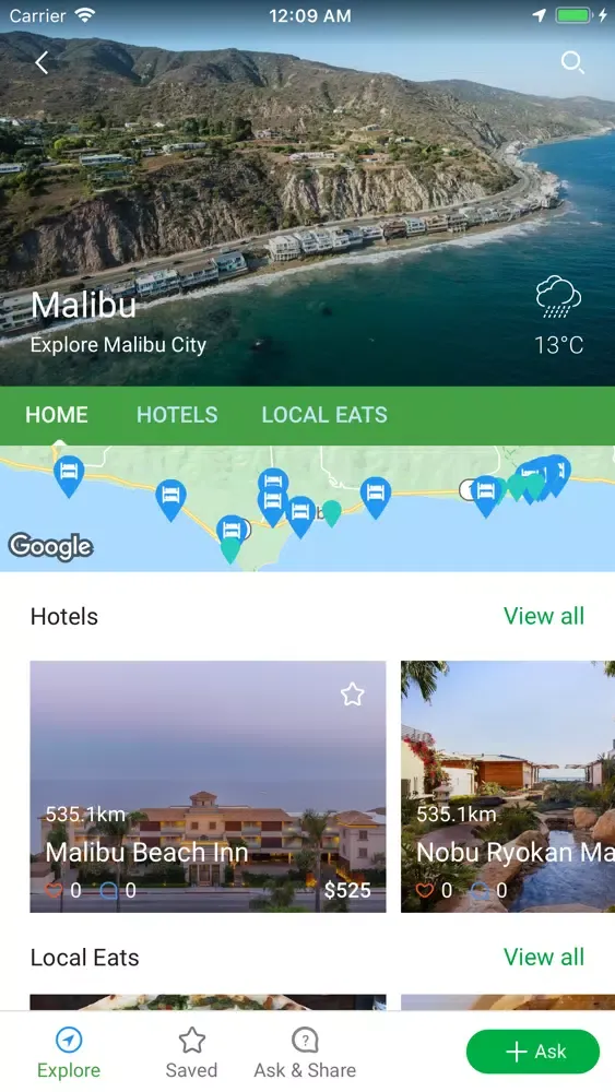 Zrzuty ekranu Malibu Beach