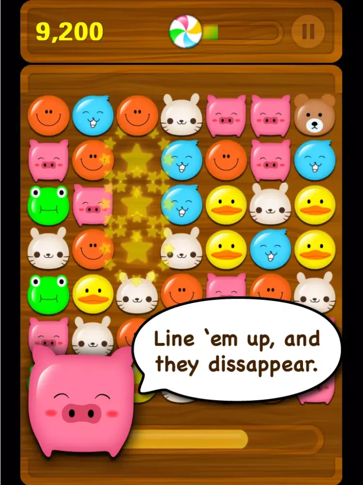 Tangkapan skrin PET POP iPad 
