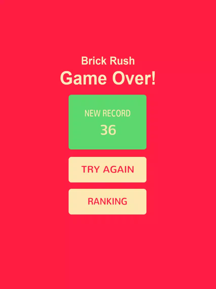 Capturas de tela do Brick Rush iPad 
