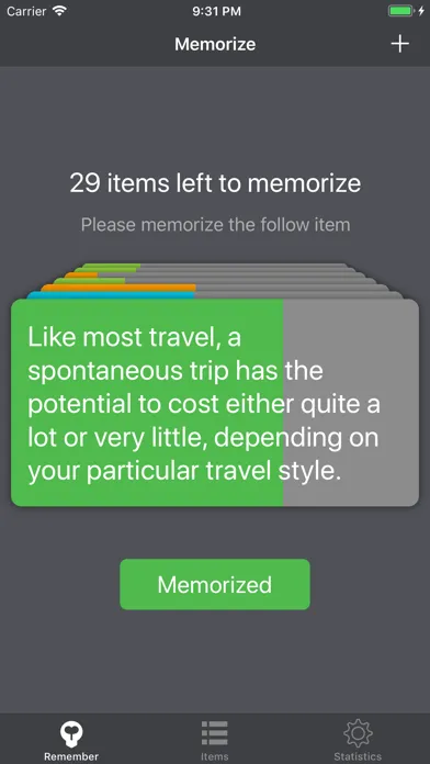 Capturas de pantalla de MemCards - Memorization Tool