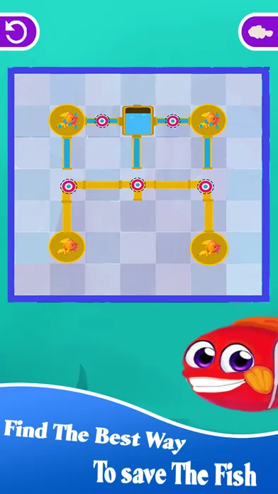 Capturas de tela do Save The Fish : Pipes Connect