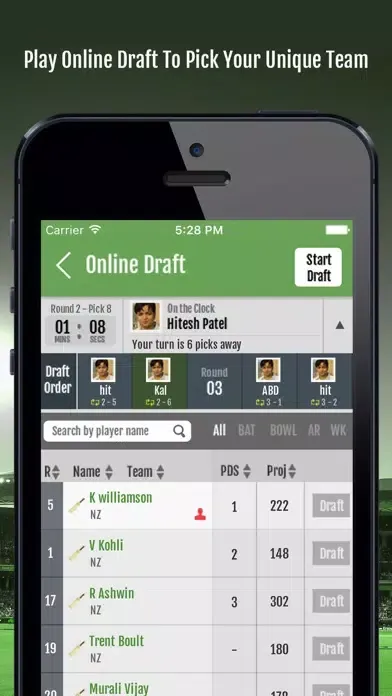 Скриншоты COC CB Fantasy Sports