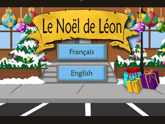 Captures d'écran de Le Noël de Léon iPad 