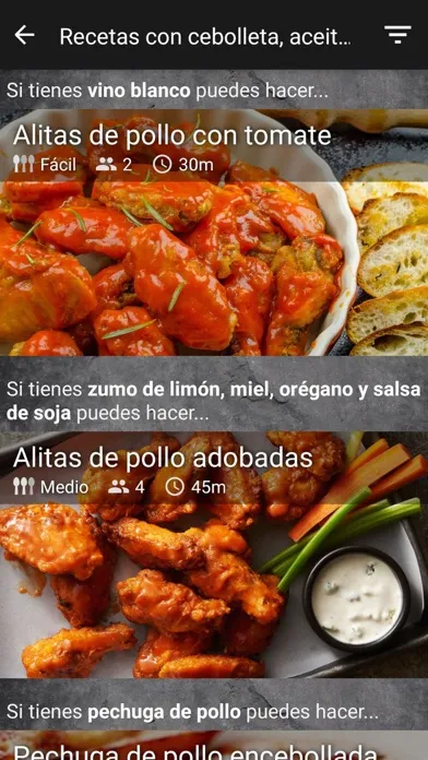 Cocina con lo que tienes 스크린샷