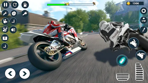 Скриншоты Street Bike Drag Racing Games