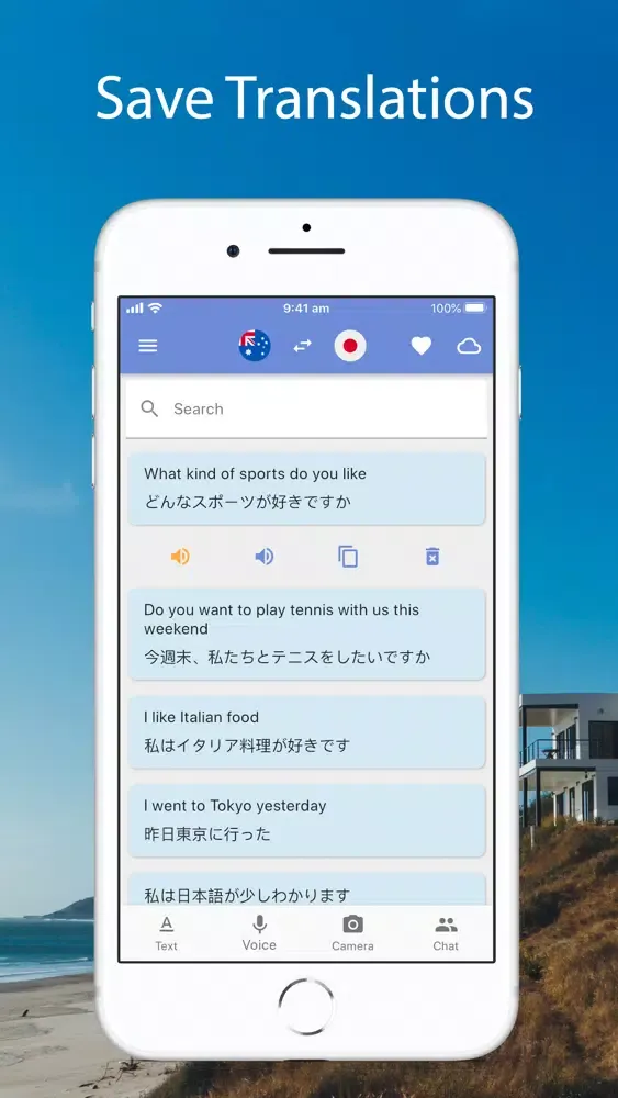 Captures d'écran de Text, Voice & Camera Translate