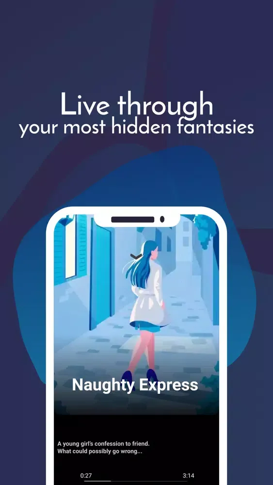 Corny - Sexy audio stories app Screenshots