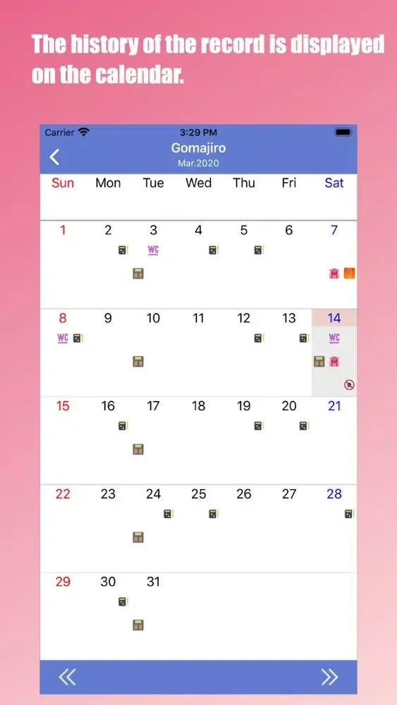 Capturas de pantalla de Pet Care : Diary app for pets