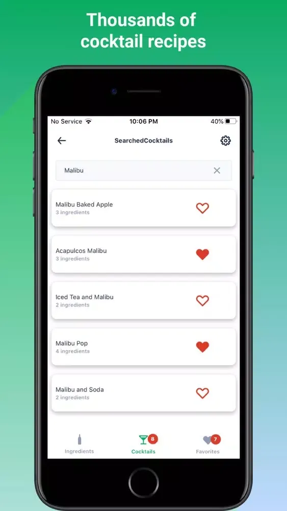 صور Cocktail Builder