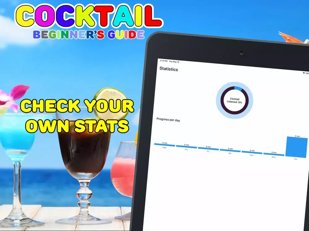 Tangkapan layar Cocktails - Beginner's Guide iPad 