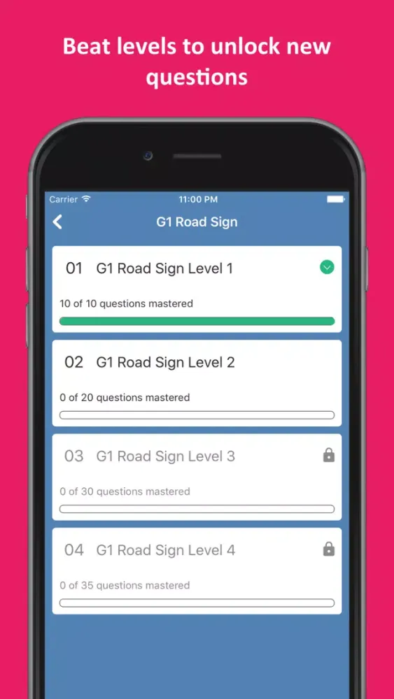 Ontario G1 Practice Test स्क्रीनशॉट