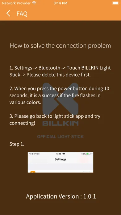 BILLKIN LIGHTSTICK سکرین شاٹس