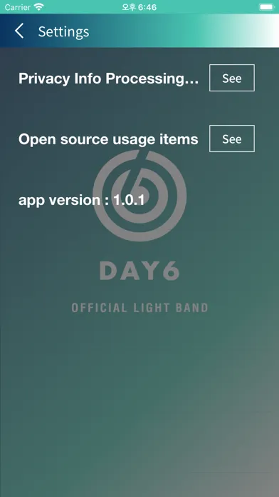 DAY6 Light Band Screenshots
