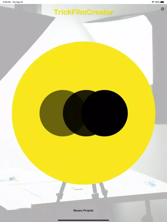 TrickfilmCreator iPad  Ekran Görüntüleri