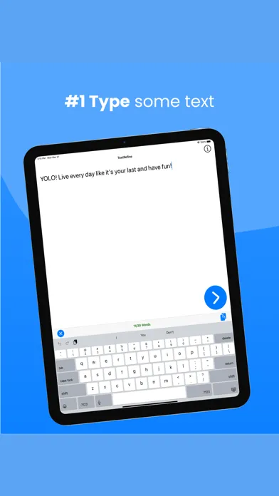Tangkapan layar Text Refine Message Editor