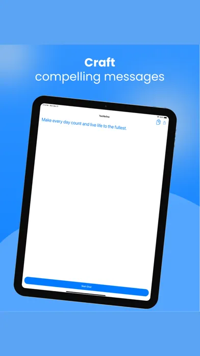 Tangkapan layar Text Refine Message Editor
