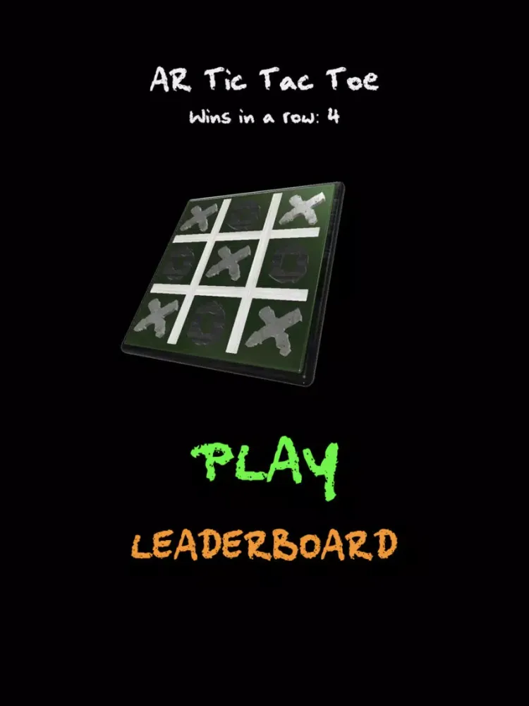 AR Tic Tac Toe Board Game iPad  Ekran Görüntüleri